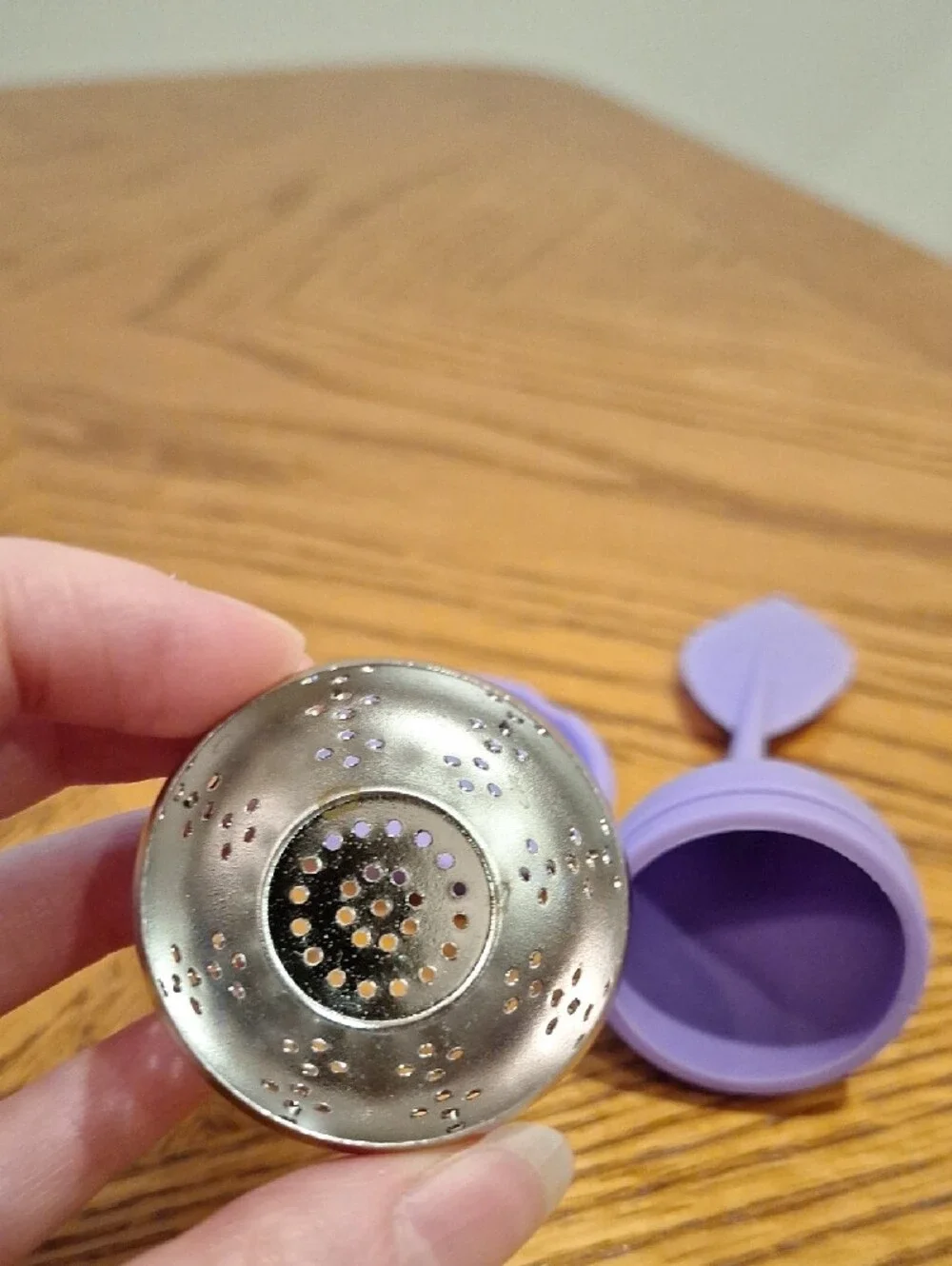 Purple Leaf Silicone Tea Infuser